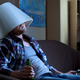 Image for article titled Drunkenly Wearing Lampshade On Head Less Fun When Alone